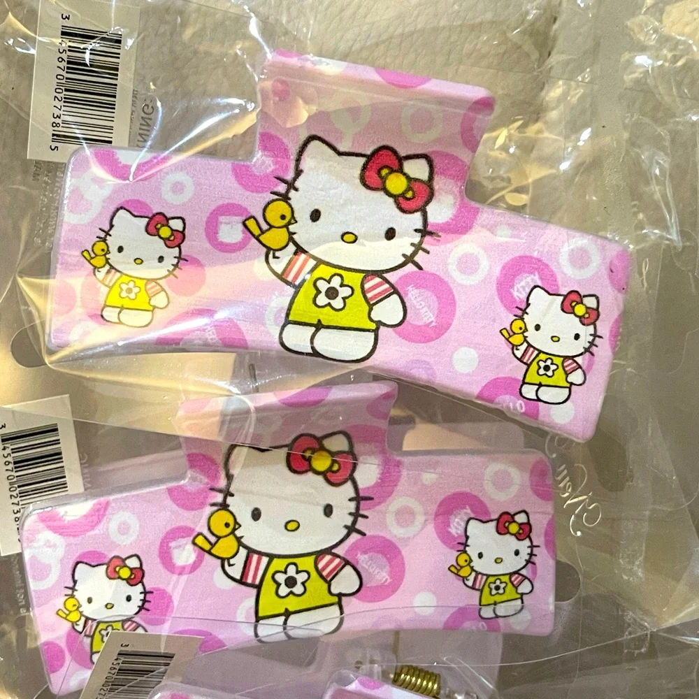 NEW HELLO KITTY CLAW HAIR CLIP